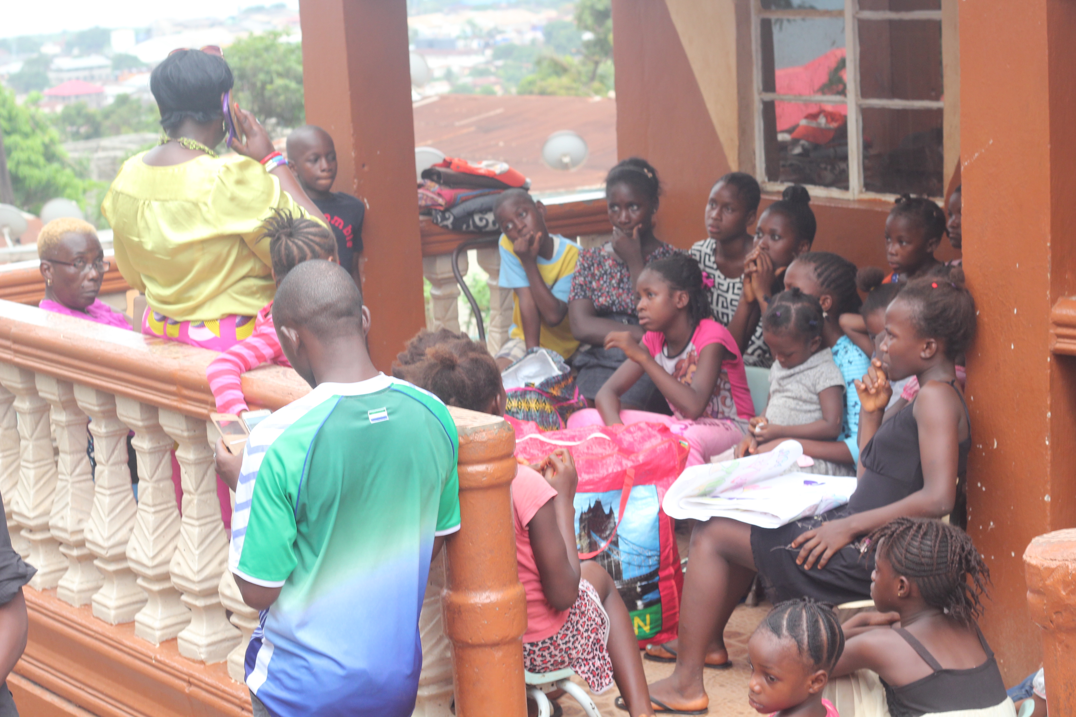 Kids at Dream Again Home